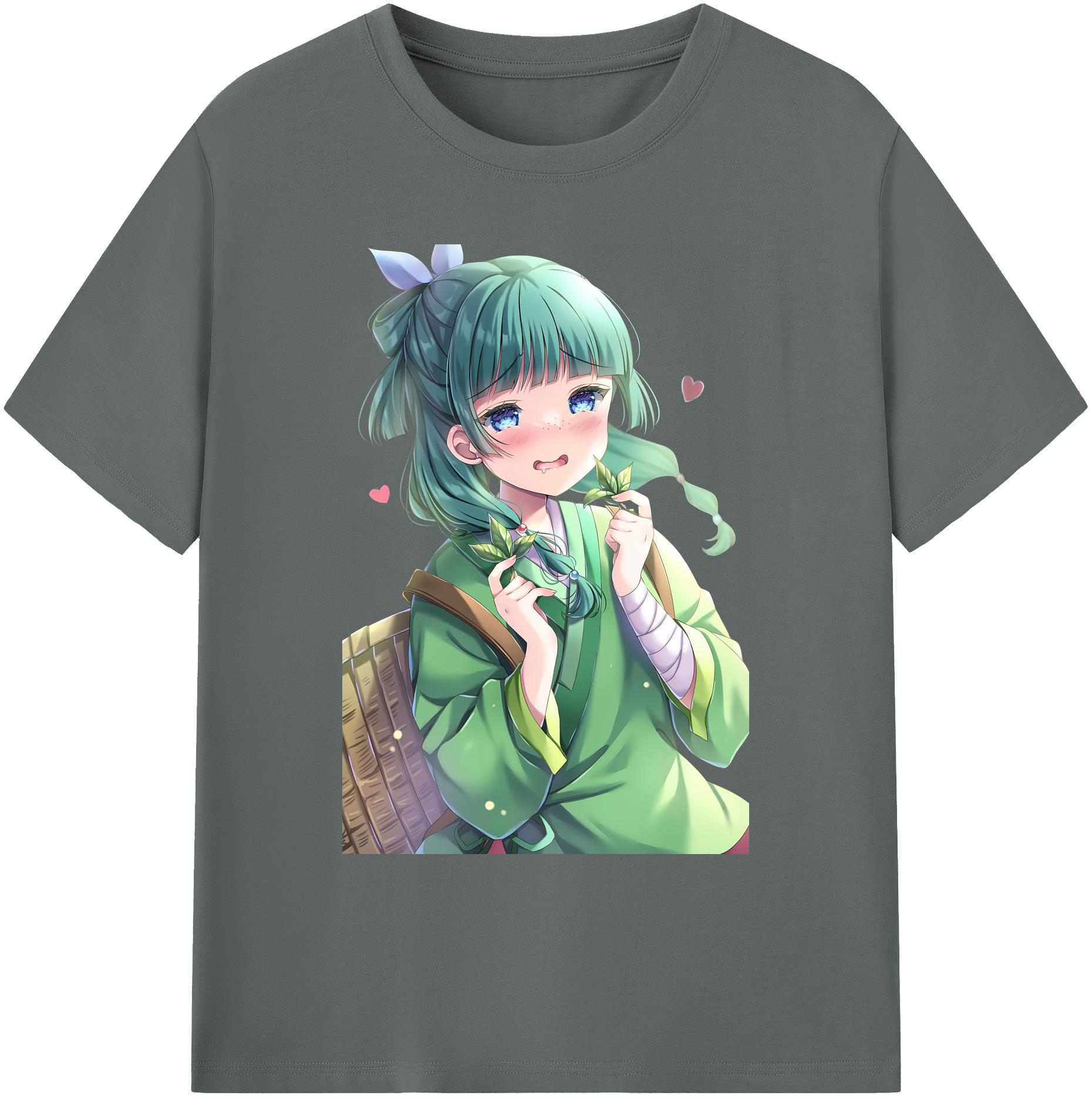 （画像用） 薬屋のひとりごと The Apothecary Diaries 綿100％ メンズ半袖Tシャツ｜肌触りやわらか＆通気性